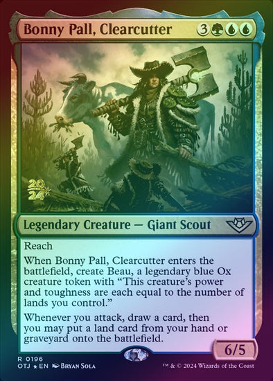 Bonny Pall, Clearcutter - Prerelease Promo (Foil) (POTJ)