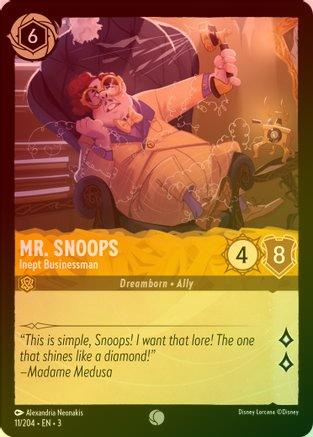 Mr. Snoops (Inept Businessman) - 11/204 - Common (Foil)