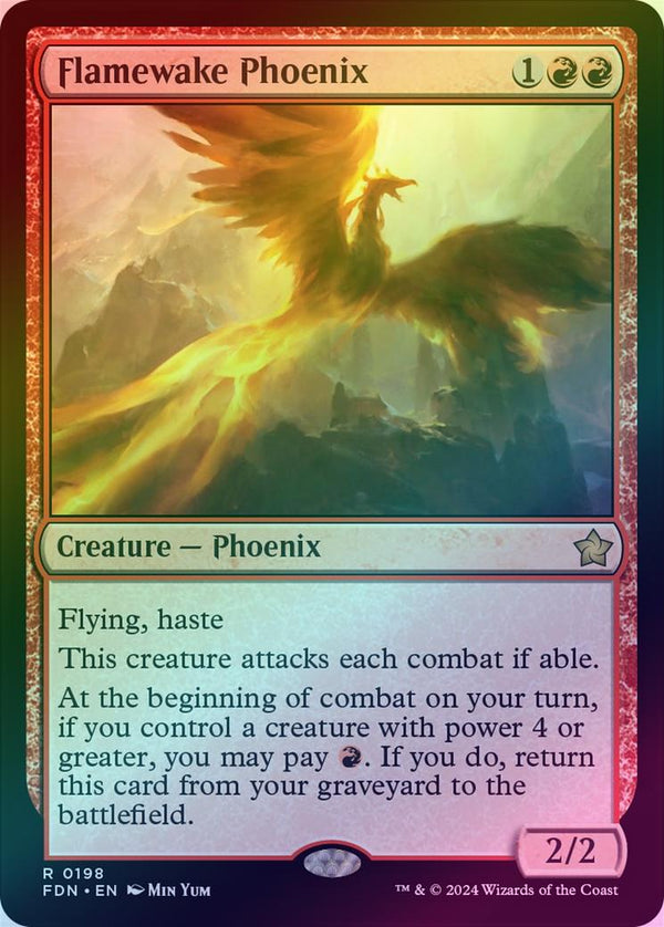 Flamewake Phoenix (Foil) (FDN)