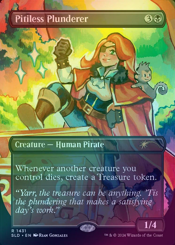 Pitiless Plunderer - Pick 'Em And Stick 'Em (Foil) (SLD)