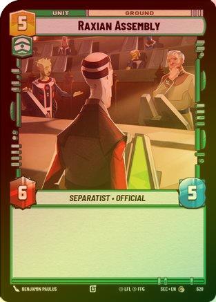 Raxian Assembly (Foil) - 628 - Common (Foil)