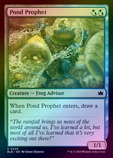 Pond Prophet (Foil) (BLB)