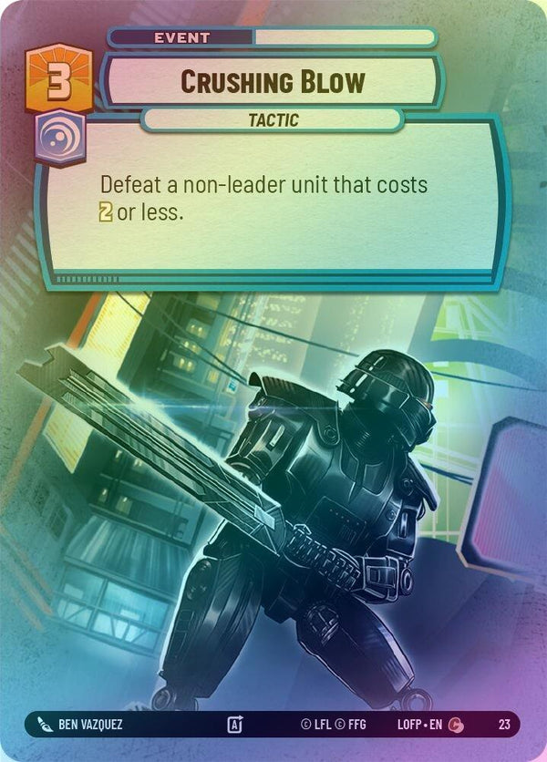 Crushing Blow - 23 - Common (Foil)