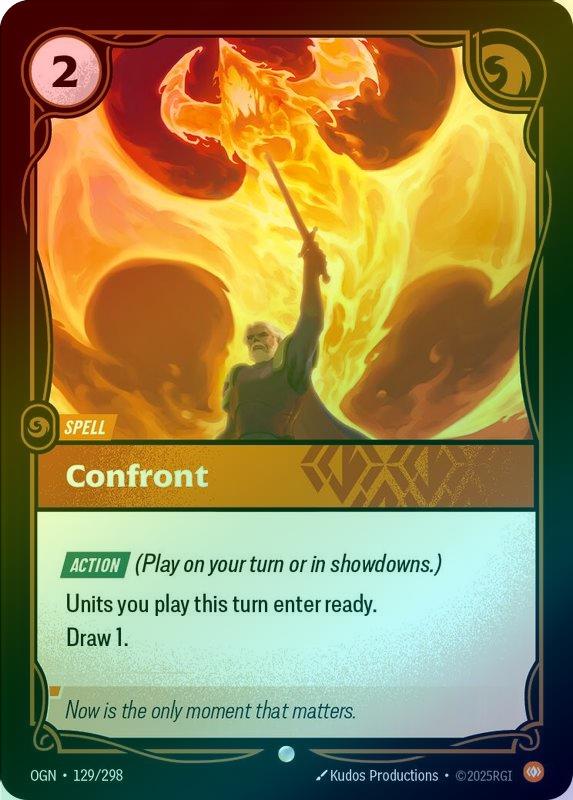 Confront - 129/298 - Common (Foil)