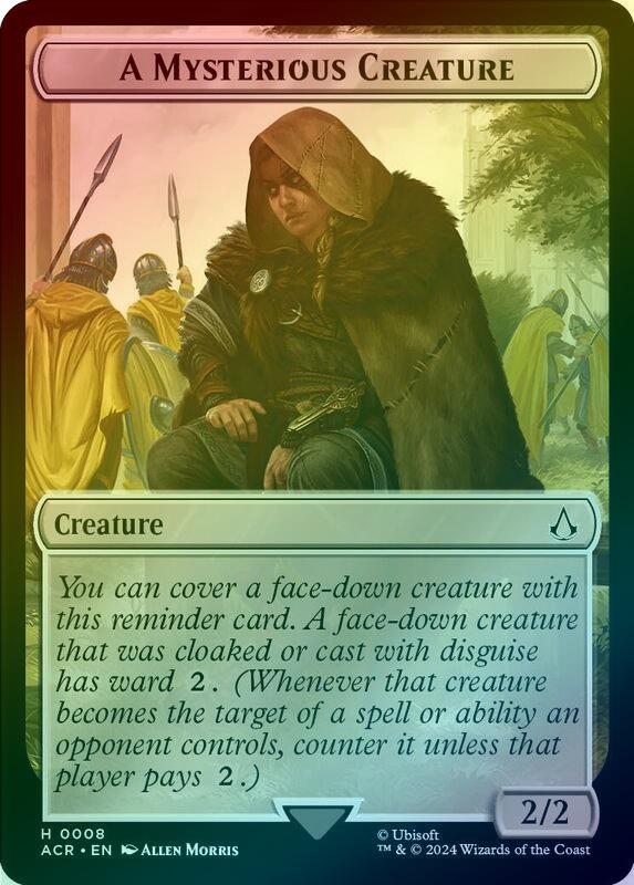 Assassin // A Mysterious Creature Token (Foil) (TACR)