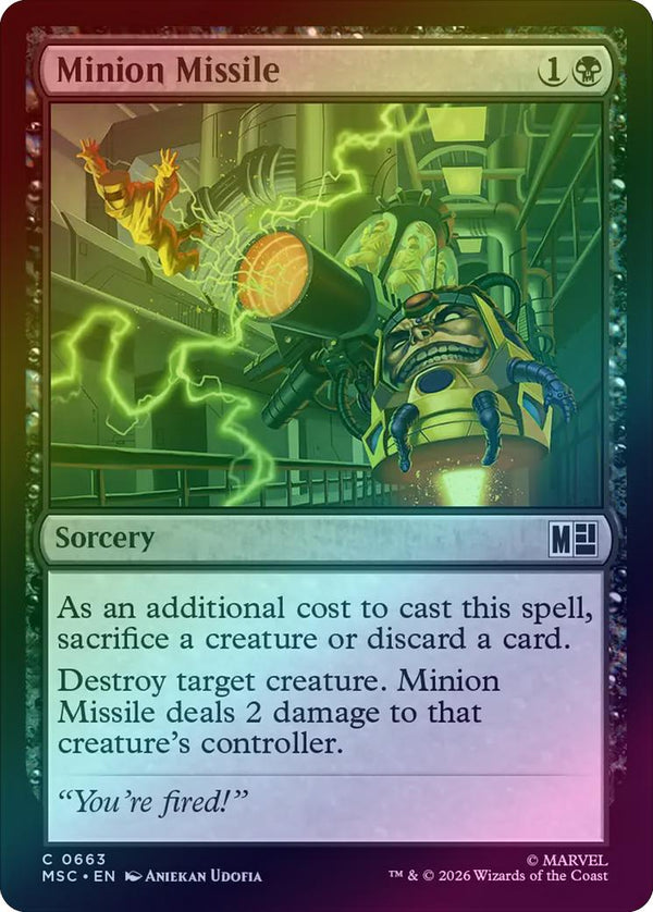 Minion Missile (Foil) (MSC)