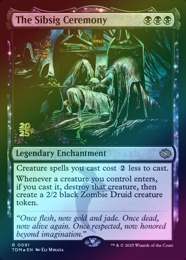 The Sibsig Ceremony - Prerelease Promo (Foil) (PTDM)