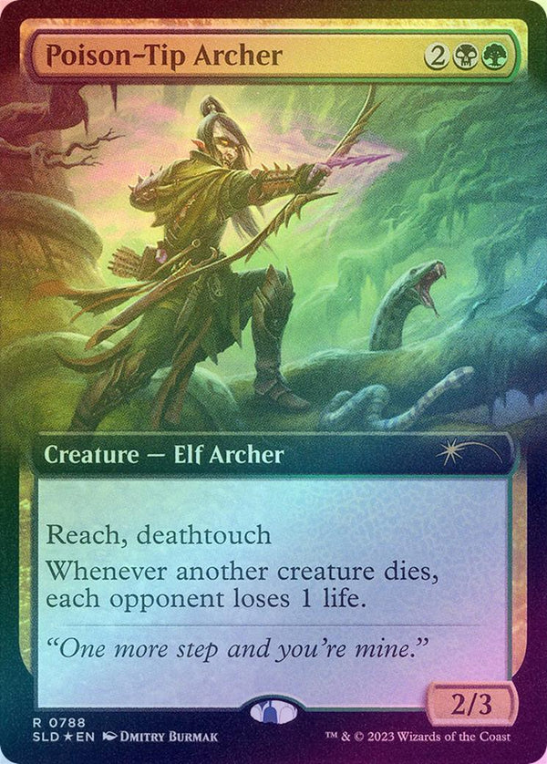 Poison-Tip Archer - Elusive Elves(Foil) (SLD)