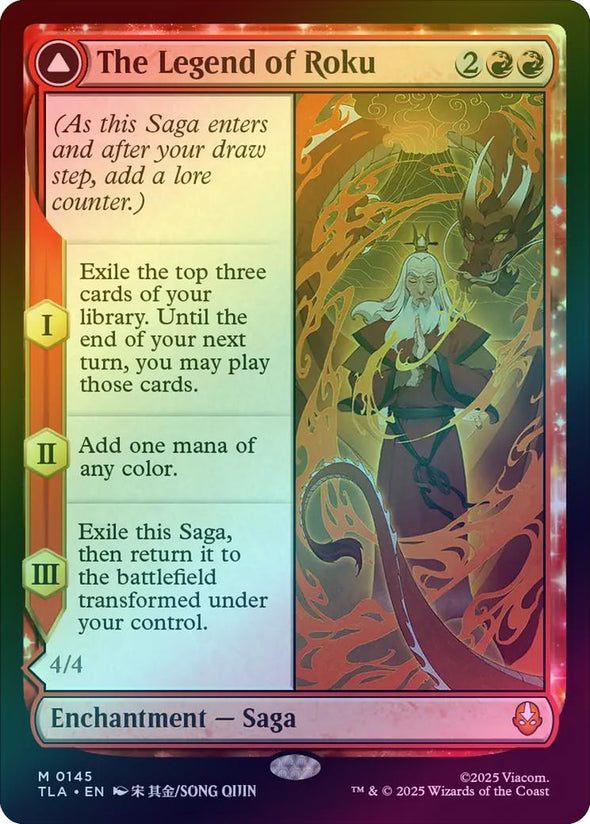 The Legend of Roku // Avatar Roku (Foil) (TLA)