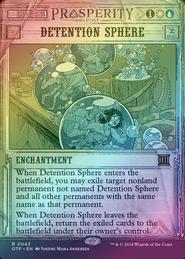 Detention Sphere (Foil) (OTP)