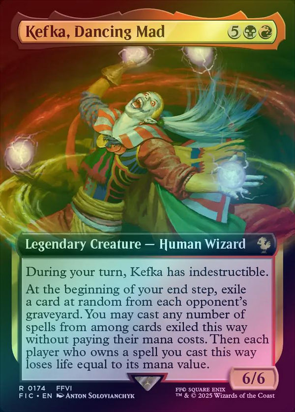 Kefka, Dancing Mad - Extended Art (Foil) (FIC)