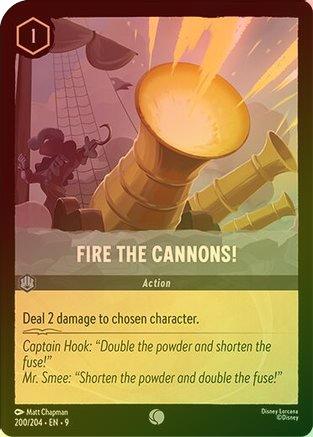 Fire the Cannons! (Fabled Reprint) - 200/204 - Common (Foil)
