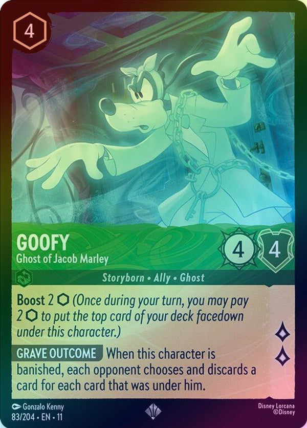 Goofy (Ghost of Jacob Marley) - 83/204 - Super Rare (Foil)