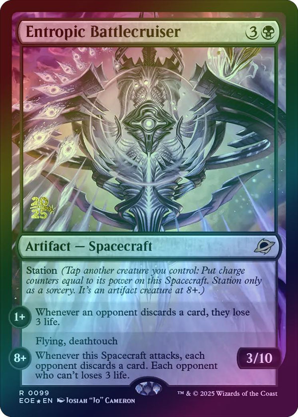 Entropic Battlecruiser - Prerelease Promo (Foil) (PEOE)