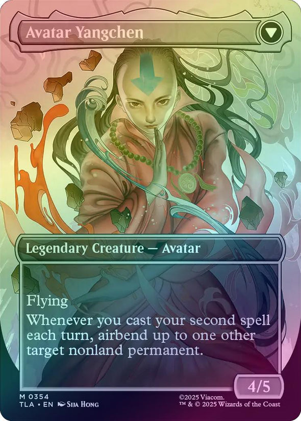 The Legend of Yangchen // Avatar Yangchen - Borderless Saga(Foil) (TLA)