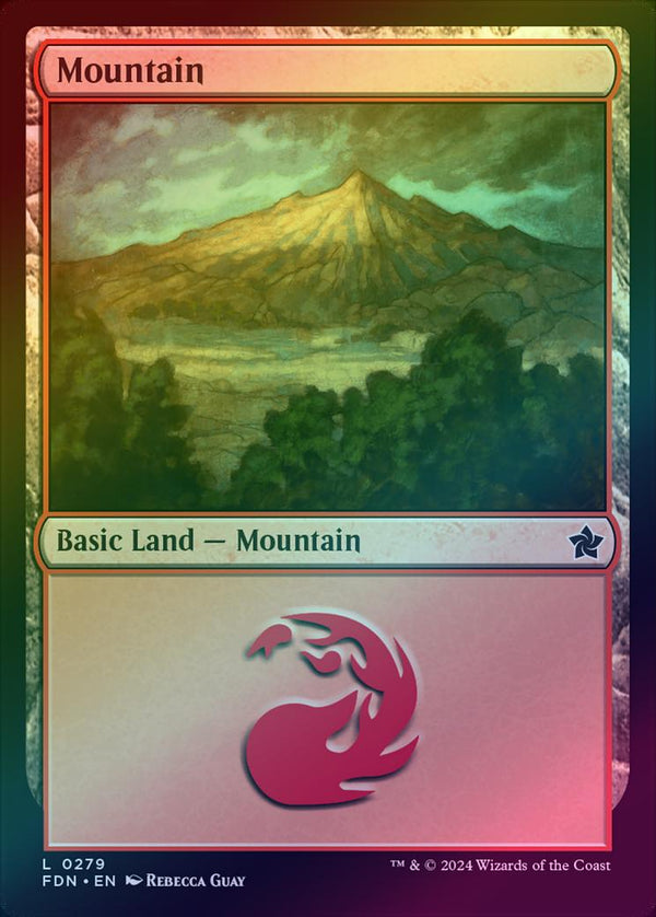 Mountain (279) (Foil) (FDN)