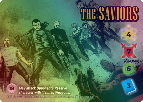 The Saviors - SKY-447F - Rare (Foil)