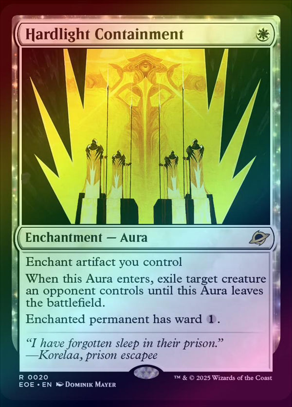 Hardlight Containment (Foil) (EOE)
