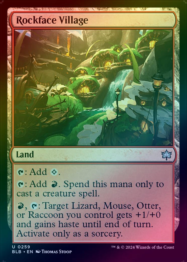 Rockface Village (Foil) (BLB)