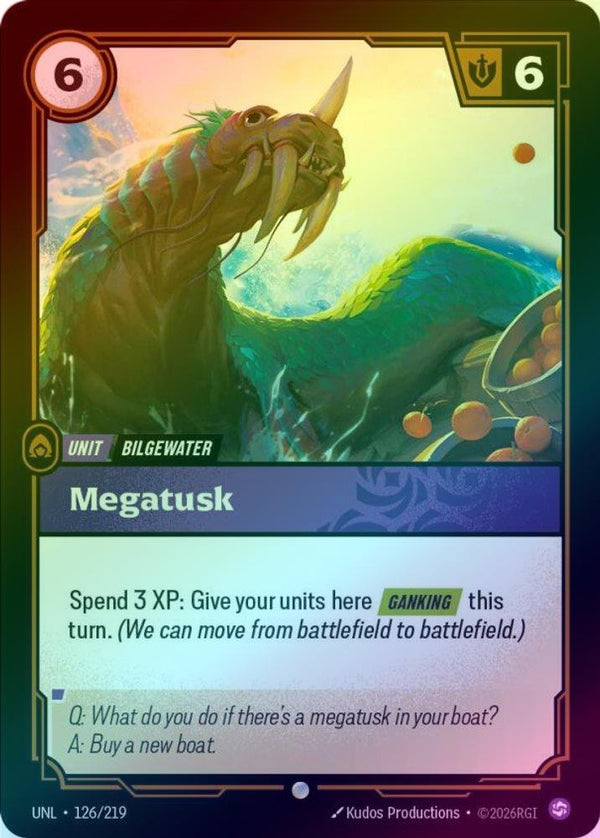 Megatusk - 126/219 - Common (Foil)