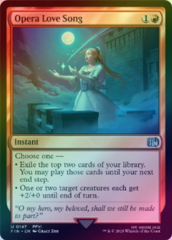 Opera Love Song (Foil) (FIN)