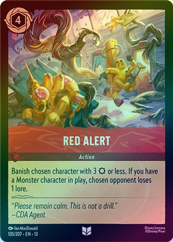 Red Alert - 135/207 - Uncommon (Foil)