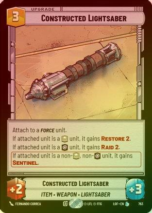 Constructed Lightsaber - 763 - Legendary (Foil)