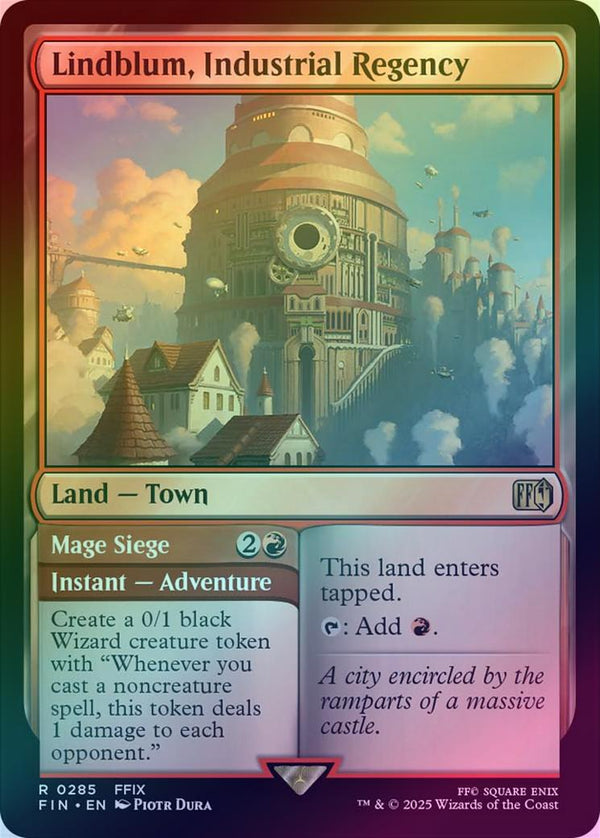 Lindblum, Industrial Regency // Mage Siege (Foil) (FIN)