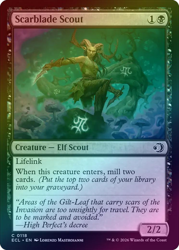 Scarblade Scout (Foil) (ECL)