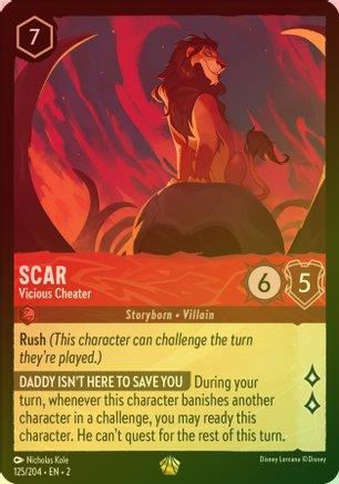 Scar (Vicious Cheater) - 125/204 - Legendary (Foil)