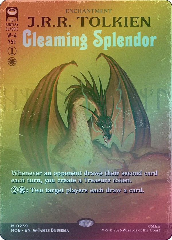 Gleaming Splendor - Book Cover (Foil) (HOB) (Pre-Order)
