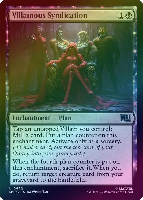 Villainous Syndication (Foil) (MSC)