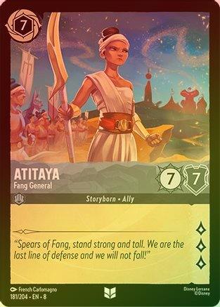 Atitaya (Fang General) - 181/204 - Uncommon (Foil)
