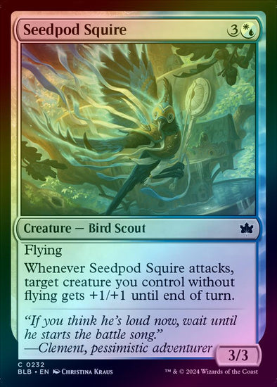 Seedpod Squire (Foil) (BLB)