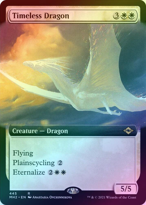 Timeless Dragon - Extended Art (Foil) (MH2)