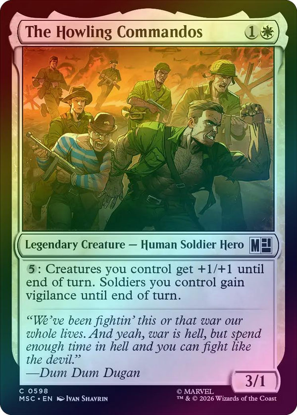 The Howling Commandos (Foil) (MSC)