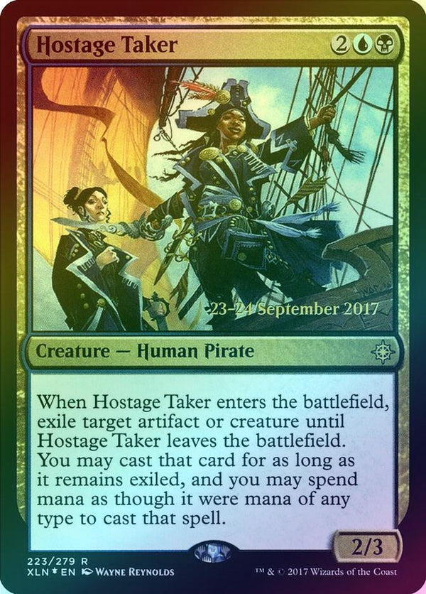Hostage Taker - Prerelease Promo (Foil) (PXLN)