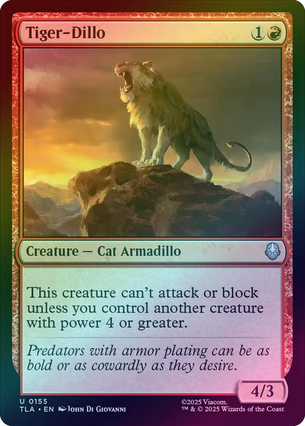 Tiger-Dillo (Foil) (TLA)
