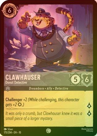 Clawhauser (Donut Detective) - 175/204 - Common (Foil)