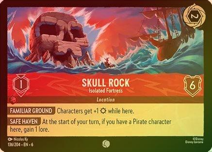 Skull Rock (Isolated Fortress) - 136/204 - Common (Foil)