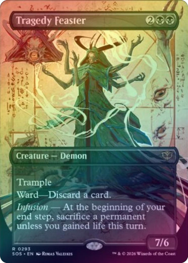 Tragedy Feaster - Borderless (Foil) (SOS)