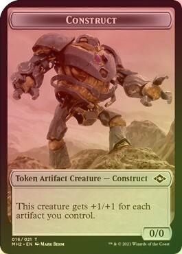 Squirrel // Construct (Foil) (MH2 Token)