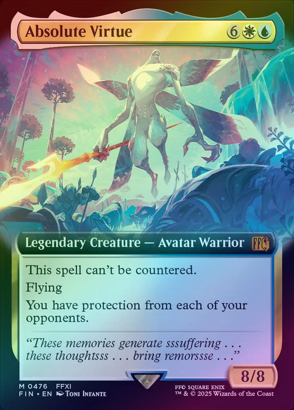 Absolute Virtue - Extended Art (Foil) (FIN)