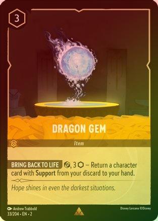 Dragon Gem - 33/204 - Rare (Foil)