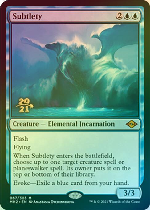 Subtlety - Prerelease Promo (Foil) (PMH2)