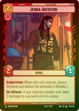 Jedha Agitator - 158/252 - Common (Foil)