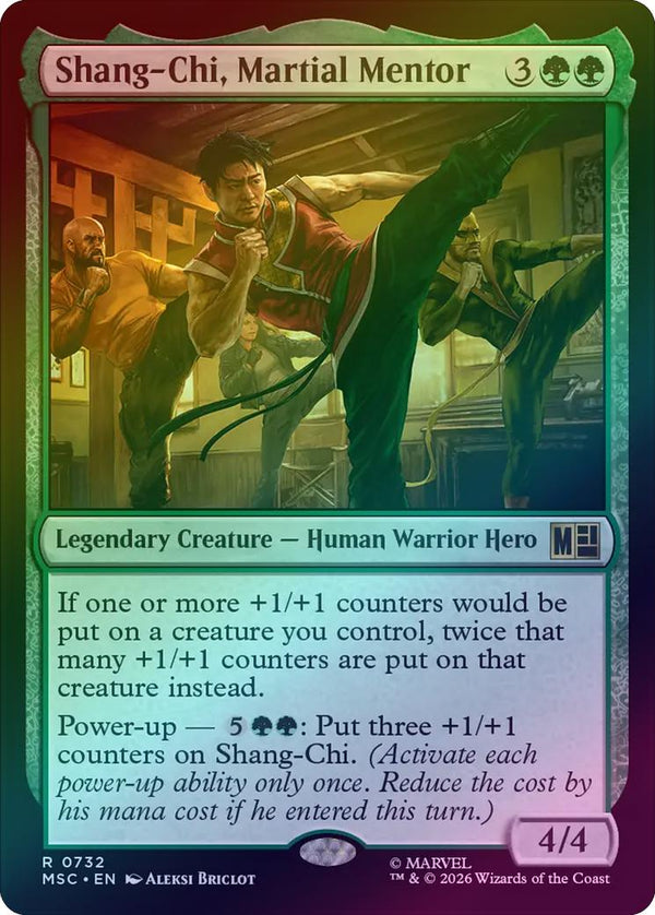 Shang-Chi, Martial Mentor (Foil) (MSC) (Pre-Order)
