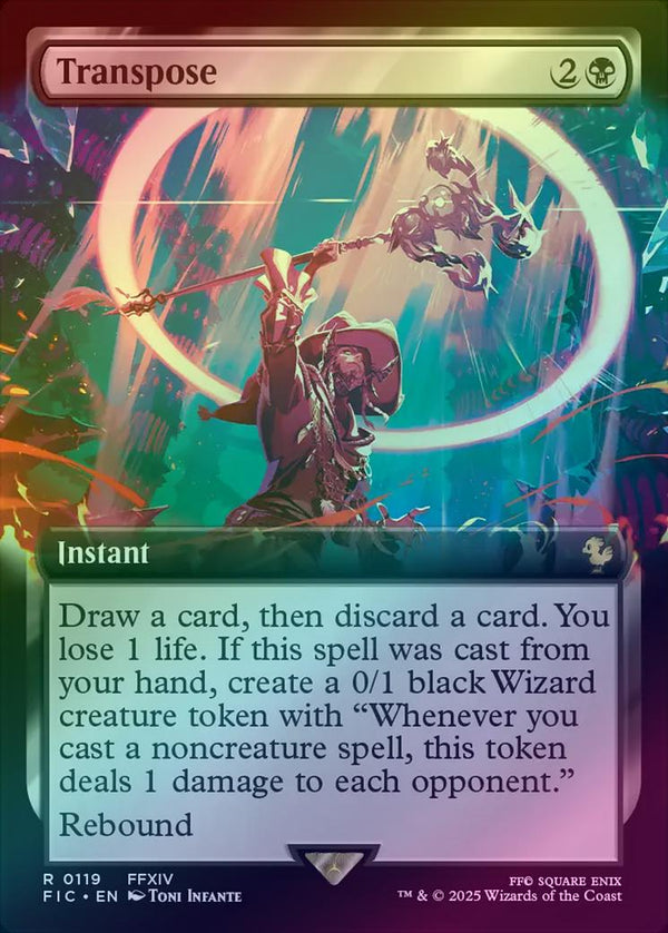 Transpose - Extended Art (Foil) (FIC)