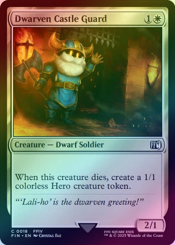 Dwarven Castle Guard (Foil) (FIN)