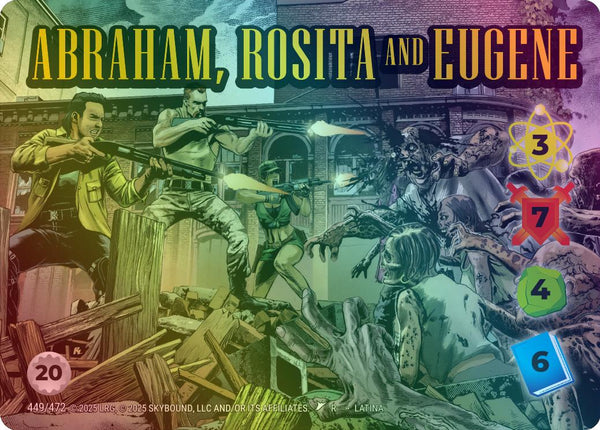 Abraham, Rosita And Eugene - SKY-449F - Rare (Foil)